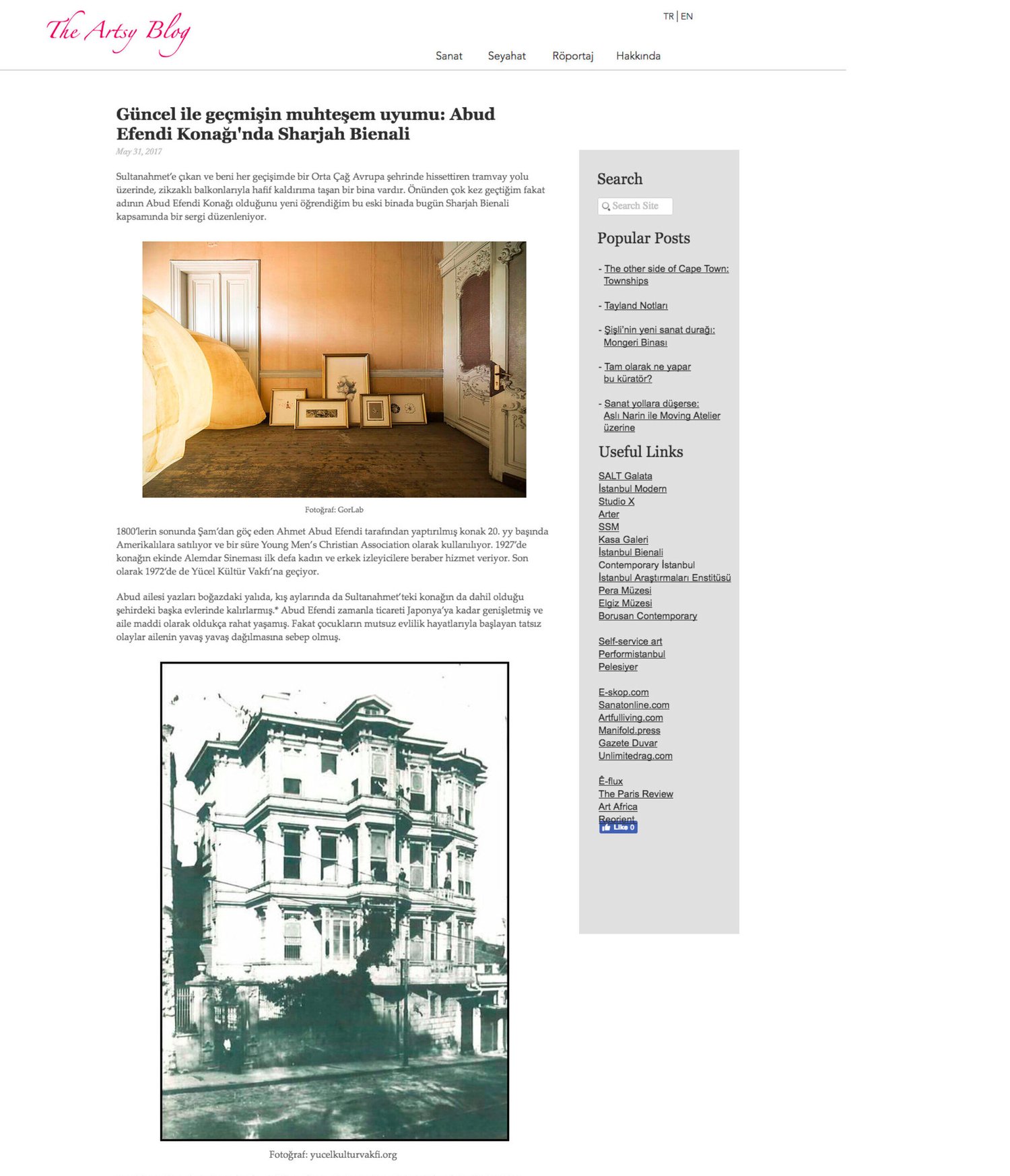 Artsy Blog (May 31, 2017), The Wonderful Harmony Between the Contemporary and the Past